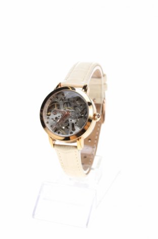 Uhr Akribos XXIV, Farbe Ecru, Kunstleder, Metall, Preis 143,66 €