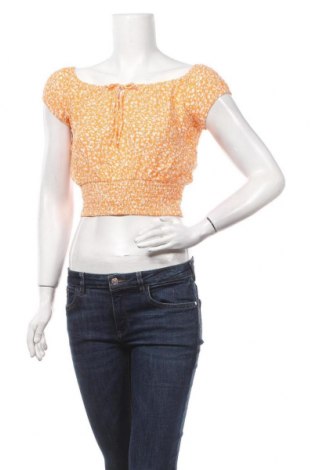 Γυναικεία μπλούζα Bershka, Μέγεθος S, Χρώμα Πορτοκαλί, Βισκόζη, Τιμή 6,03 €