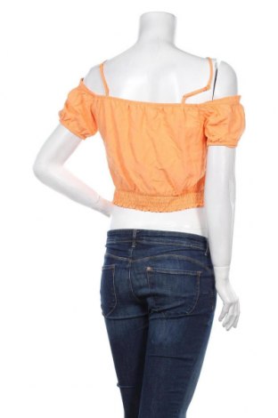 Дамска блуза Bershka, Размер M, Цвят Оранжев, Цена 23,40 лв.