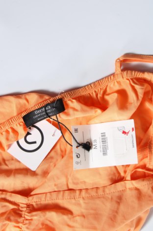 Дамска блуза Bershka, Размер M, Цвят Оранжев, Цена 23,40 лв.