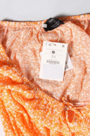 Γυναικεία μπλούζα Bershka, Μέγεθος S, Χρώμα Κίτρινο, Βισκόζη, Τιμή 8,04 €