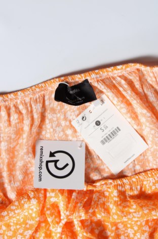 Дамска блуза Bershka, Размер S, Цвят Оранжев, Цена 10,14 лв.