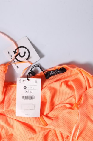 Γυναικεία μπλούζα Bershka, Μέγεθος XS, Χρώμα Πορτοκαλί, Τιμή 20,10 €