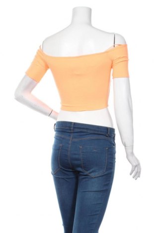 Дамска блуза Bershka, Размер XS, Цвят Оранжев, Цена 39,00 лв.