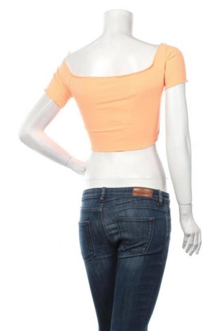 Γυναικεία μπλούζα Bershka, Μέγεθος XS, Χρώμα Πορτοκαλί, Πολυεστέρας, Τιμή 8,76 €