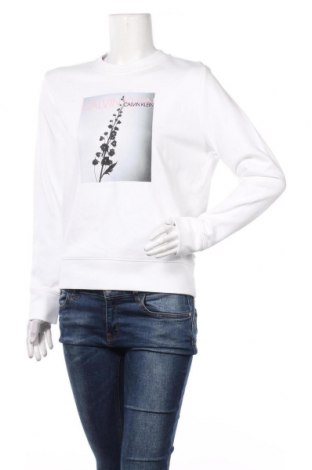 Дамска блуза Calvin Klein, Размер S, Цвят Бял, Памук, Цена 89,40 лв.