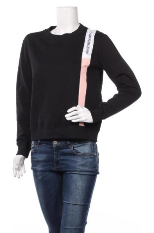 Bluzka damska Calvin Klein Jeans, Rozmiar S, Kolor Czarny, Bawełna, Cena 241,88 zł
