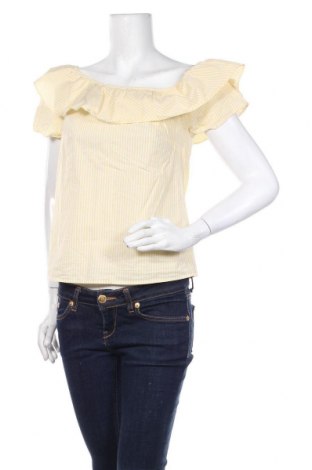 Γυναικεία μπλούζα Mohito, Μέγεθος S, Χρώμα Κίτρινο, 67% βαμβάκι, 30% πολυαμίδη, 3% ελαστάνη, Τιμή 12,06 €
