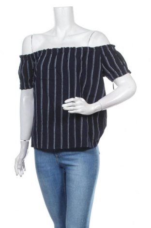 Γυναικεία μπλούζα Vero Moda, Μέγεθος S, Χρώμα Μπλέ, 55% λινό, 45% βισκόζη, Τιμή 12,63 €