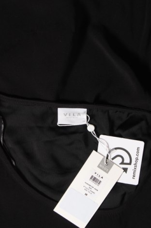 Γυναικεία μπλούζα Vila, Μέγεθος M, Χρώμα Μαύρο, Τιμή 21,65 €