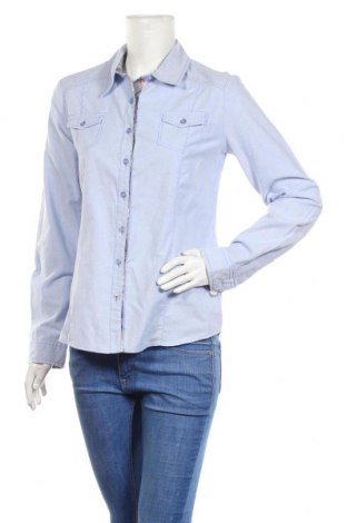 Γυναικείο πουκάμισο Gina Laura, Μέγεθος S, Χρώμα Μπλέ, 70% βαμβάκι, 30% πολυεστέρας, Τιμή 10,45 €