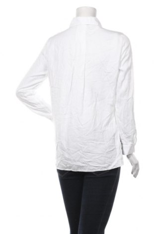 Дамска риза Massimo Dutti, Размер M, Цвят Бял, Лиосел, Цена 64,50 лв.
