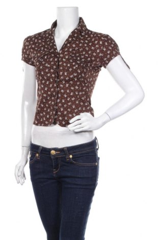 Γυναικείο πουκάμισο Phard, Μέγεθος S, Χρώμα Καφέ, Βαμβάκι, Τιμή 12,47 €