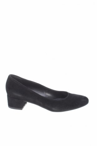 Дамски обувки Bata, Размер 38, Цвят Черен, Естествен велур, Цена 96,75 лв.