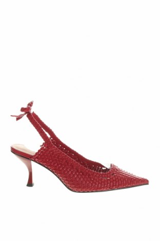 Γυναικεία παπούτσια Zara, Μέγεθος 37, Χρώμα Κόκκινο, Δερματίνη, Τιμή 29,97 €