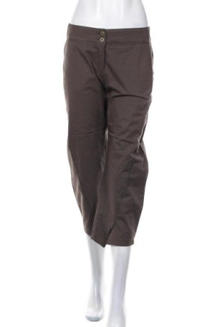 Дамски панталон Aventures Des Toiles, Размер M, Цвят Зелен, 97% памук, 3% еластан, Цена 20,85 лв.