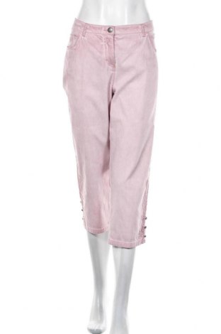 Γυναικείο παντελόνι Gina Laura, Μέγεθος XL, Χρώμα Ρόζ , 72% βισκόζη, 25% πολυαμίδη, 3% ελαστάνη, Τιμή 18,40 €