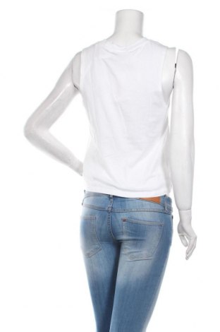 Γυναικείο αμάνικο μπλουζάκι Bershka, Μέγεθος S, Χρώμα Λευκό, Βαμβάκι, Τιμή 7,48 €