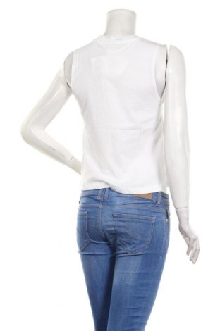 Γυναικείο αμάνικο μπλουζάκι Bershka, Μέγεθος S, Χρώμα Λευκό, Τιμή 14,95 €
