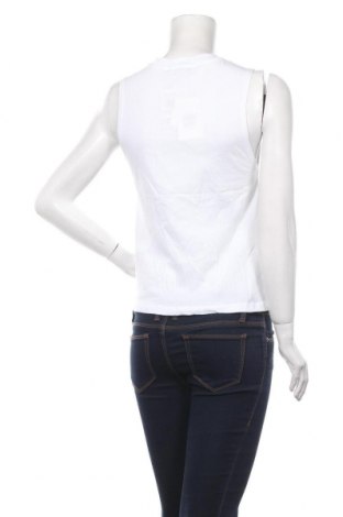 Γυναικείο αμάνικο μπλουζάκι Bershka, Μέγεθος XS, Χρώμα Λευκό, Τιμή 14,95 €