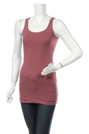 Γυναικείο αμάνικο μπλουζάκι Vero Moda, Μέγεθος XS, Χρώμα Σάπιο μήλο, 95% βαμβάκι, 5% ελαστάνη, Τιμή 7,48 €