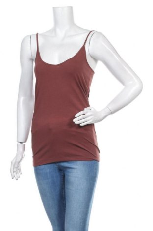 Γυναικείο αμάνικο μπλουζάκι Vero Moda, Μέγεθος M, Χρώμα Καφέ, Τιμή 8,97 €