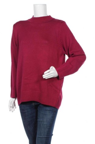 Дамски пуловер Collection L, Размер XL, Цвят Розов, 50% памук, 50% полиакрил, Цена 30,24 лв.