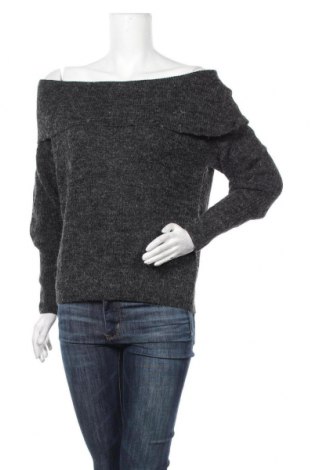 Дамски пуловер Ichi, Размер S, Цвят Черен, 80% акрил, 20% полиамид, Цена 53,76 лв.