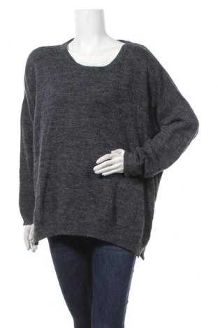 Дамски пуловер Ichi, Размер XL, Цвят Сив, 80% полиакрил, 20% полиамид, Цена 26,88 лв.