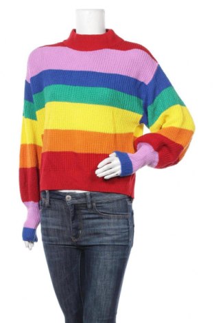 Дамски пуловер Monki, Размер S, Цвят Многоцветен, Акрил, Цена 33,60 лв.