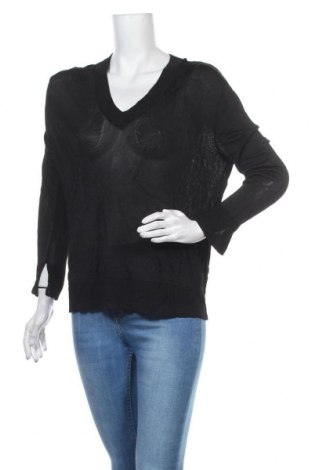 Дамски пуловер Mtwtfss Weekday, Размер M, Цвят Черен, Вискоза, Цена 26,88 лв.