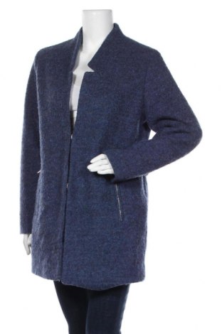 Дамско палто Esprit, Размер L, Цвят Син, 52% вълна, 48% полиестер, Цена 46,50 лв.
