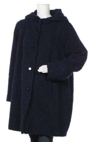 Дамско палто Persona, Размер XL, Цвят Син, 62% вълна, 28% вълна от алпака, 10% полиамид, Цена 53,55 лв.