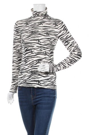 Helancă de femei Calvin Klein Jeans, Mărime S, Culoare Ecru, 95% bumbac, 5% elastan, Preț 297,21 Lei