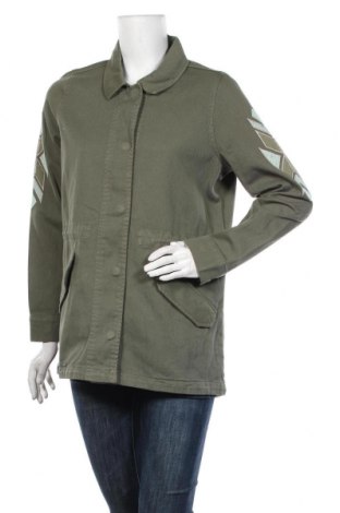 Γυναικείο μπουφάν ONLY, Μέγεθος S, Χρώμα Πράσινο, Βαμβάκι, Τιμή 6,40 €