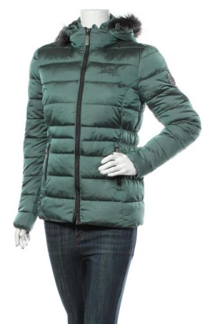 Γυναικείο μπουφάν Superdry, Μέγεθος S, Χρώμα Πράσινο, Πολυαμίδη, Τιμή 78,14 €