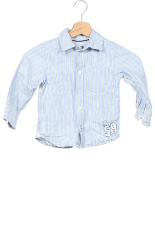 Kinderhemd H&M L.O.G.G., Größe 18-24m/ 86-98 cm, Farbe Blau, Baumwolle, Preis 9,18 €