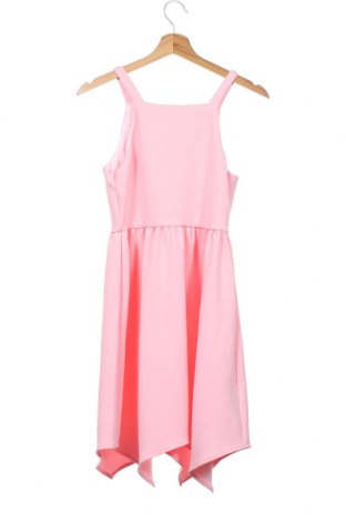 Детска рокля Chi Chi, Размер 12-13y/ 158-164 см, Цвят Розов, 96% полиестер, 4% еластан, Цена 32,70 лв.