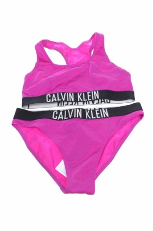 Kinderbadeanzug Calvin Klein, Größe 14-15y/ 168-170 cm, Farbe Lila, 80% Polyamid, 20% Elastan, Preis 39,00 €