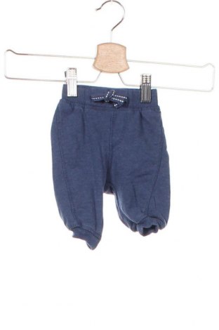Dziecięce spodnie sportowe H&M, Rozmiar 0-1m/ 50 cm, Kolor Niebieski, 95% bawełna, 5% elastyna, Cena 32,34 zł