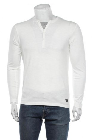 Ανδρική μπλούζα Springfield, Μέγεθος S, Χρώμα Λευκό, Βαμβάκι, Τιμή 6,03 €