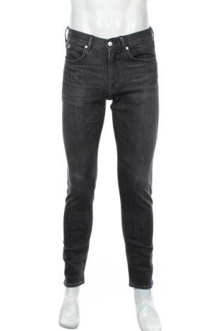 Męskie jeansy Calvin Klein, Rozmiar M, Kolor Szary, 99% bawełna, 1% elastyna, Cena 211,65 zł