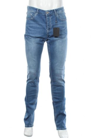 Męskie jeansy John Devin, Rozmiar M, Kolor Niebieski, 98% bawełna, 2% elastyna, Cena 82,80 zł