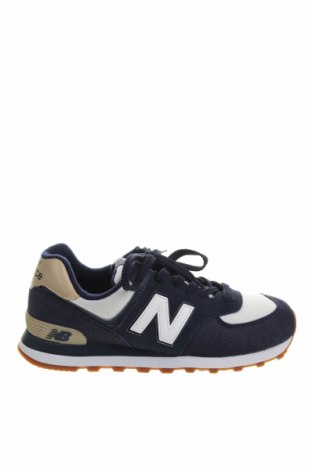 Мъжки обувки New Balance, Размер 42, Цвят Син, Текстил, Цена 159,76 лв.