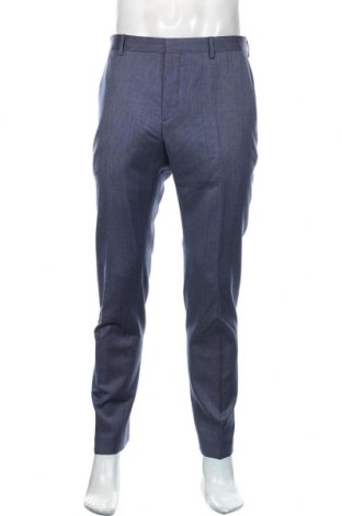 Ανδρικό παντελόνι Calvin Klein, Μέγεθος L, Χρώμα Μπλέ, Μαλλί, Τιμή 52,07 €