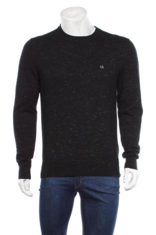 Pánský svetr  Calvin Klein, Velikost M, Barva Černá, 44% polyamide, 32% bavlna, 24% vlna, Cena  1 328,00 Kč