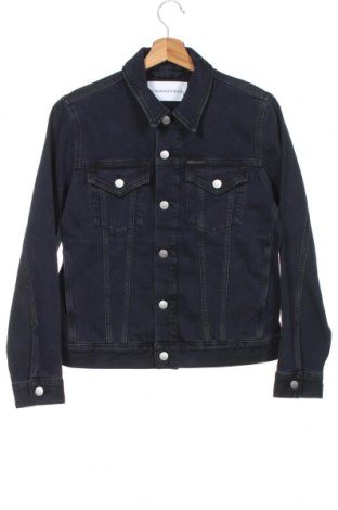 Мъжко яке Calvin Klein Jeans, Размер S, Цвят Син, 99% памук, 1% еластан, Цена 216,75 лв.