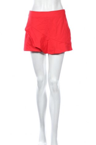Пола - панталон Zara, Размер M, Цвят Червен, 53% памук, 44% полиестер, 3% еластан, Цена 24,36 лв.