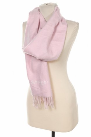 Schal Calvin Klein, Farbe Rosa, 51% Baumwolle, 49% Polyester, Preis 47,76 €