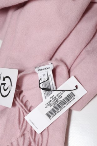 Schal Calvin Klein, Farbe Rosa, 51% Baumwolle, 49% Polyester, Preis 47,76 €
